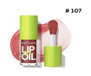 Beauty Glazed Glow Lip Oil-107 Hugging