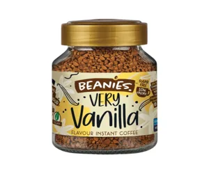 Beanies Very Vanilla Flavoured Instant Coffee 50g