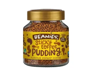 Beanies Sticky Toffee Pudding Flavoured Instant Coffee 50g