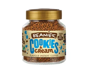Beanies Cookies &amp; Cream Flavour Instant Coffee 50g