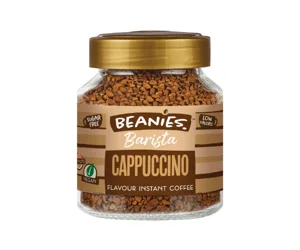 Beanies Barista Cappuccino Flavour Instant Coffee 50g