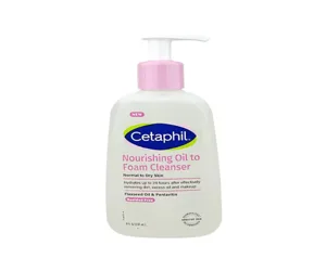 Cetaphil Nourishing Oil to Foam Facial Cleanser for Normal to Dry Skin 237ml