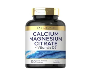 Carlyle Calcium Magnesium Citrate with Vitamin D3 150 Capsules
