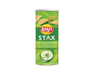 Lays Stax Sour Cream and Onion Chips 135g