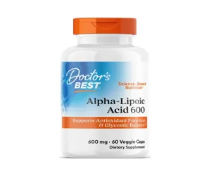 Doctor’s Best Alpha-Lipoic Acid, 600 mg, 60 Veggie Caps