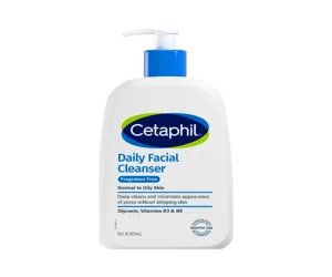 Cetaphil Daily Facial Cleanser Fragrance Free(16 FL OZ/473 mL)