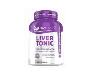 Herbtonics Liver Tonic 120 Vegan Capsules