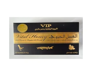 VIP vital honey 15 Gm 12 Sachets