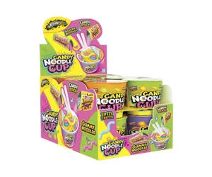 Johny Bee Candy Noodle Cups 12 packs 55g