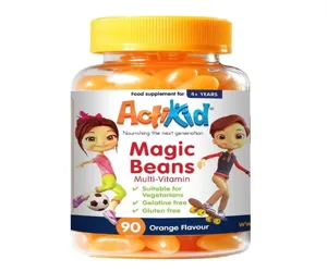 ActiKid® Magic Beans Multi-Vitamin Orange Flavour 90
