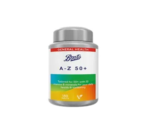 Boots A-Z 50+ Complete Vitamins & Minerals 180 Tablets