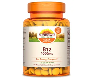 Sundown Naturals® Vitamin B-12 High Potency 1000mcg 60 Tablets