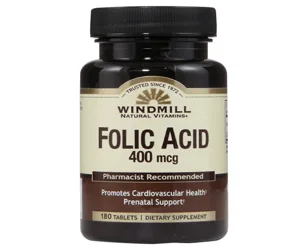Windmill Folic Acid 400mcg 180 Tablets