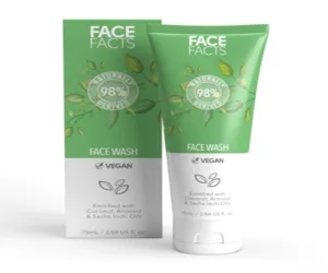 Face Facts 98% Natural Face Wash – 75ml