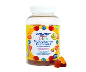 Equate Kid’s Multivitamin Gummies Dietary Supplement-190 Tabltes