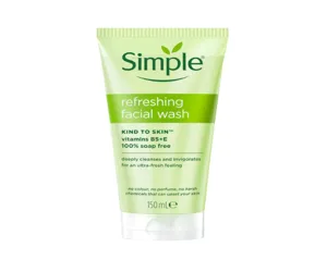 Simple Kind To Skin Refreshing Facial Wash Gel 150ml