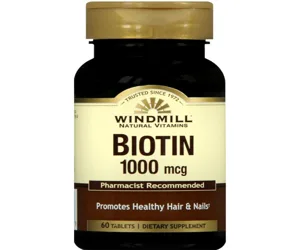 Windmill Biotin 1000 mcg 60 Tablets
