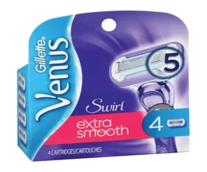 Gillette Venus Womens Swirl Extra Smooth 4 Cartridges