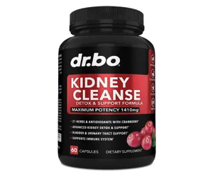 Dr. Bo Kidney Cleanse Detox Support Supplement 60 Capsules