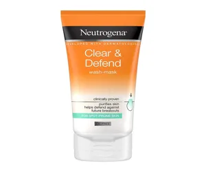 Neutrogena Clear &amp;Amp Defend Wash Mask 150ml