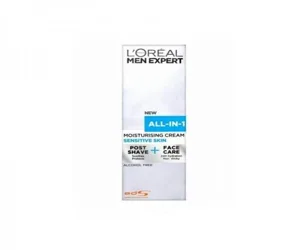 Loreal Men Expert All in 1 Post Shave + Face Care Moisturising Cream For Sensitive Skin 75ml