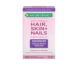 Nature’s Bounty Advanced Hair Skin &amp; Nails 150 Rapid Release Softgels