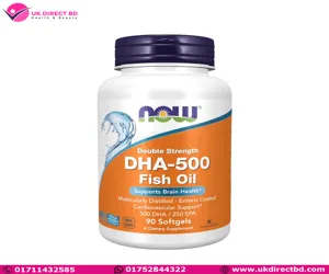 NOW Foods DHA-500 With 250 EPA 90 Softgels