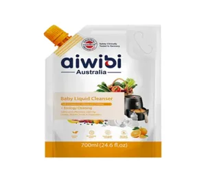 Aiwibi Australia Baby Bottle And Accessories Liquid Cleanser 700ml Orange