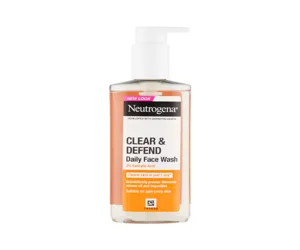 Neutrogena Clear &amp; Defend Daily Face Wash 2% Salicylic Acid 200 ml