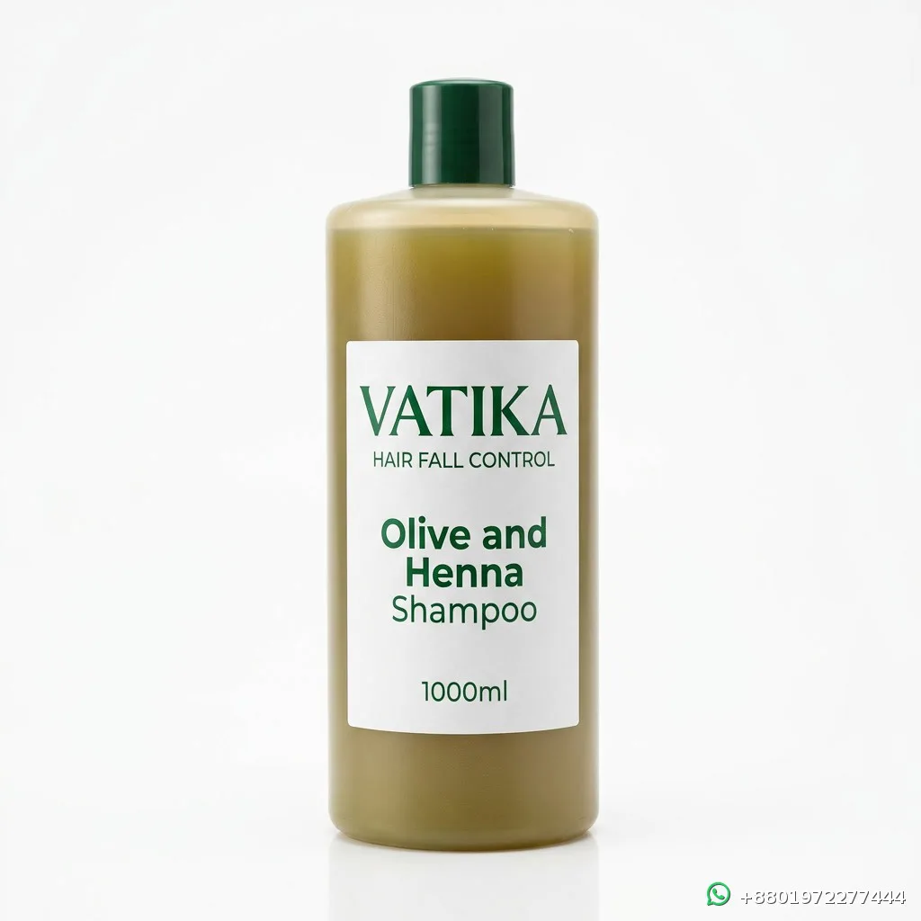 Vatika Hair Fall Control Olive and Henna Shampoo 1000ml