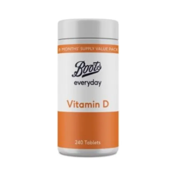 Boots Everyday Vitamin D 240 Tablets