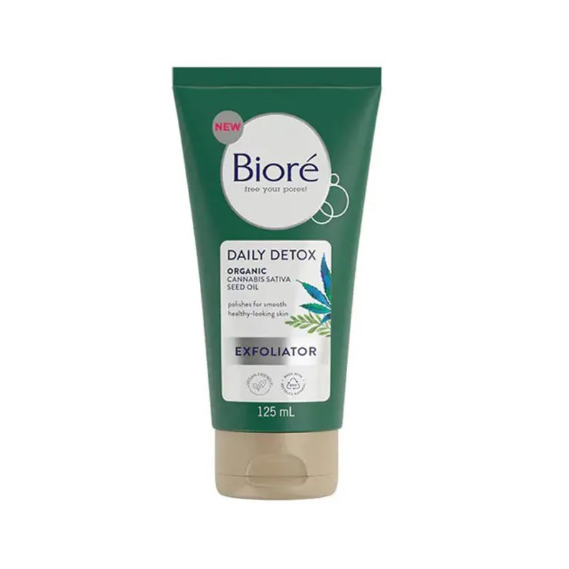 Biore Daily Detox Exfoliator 125ml