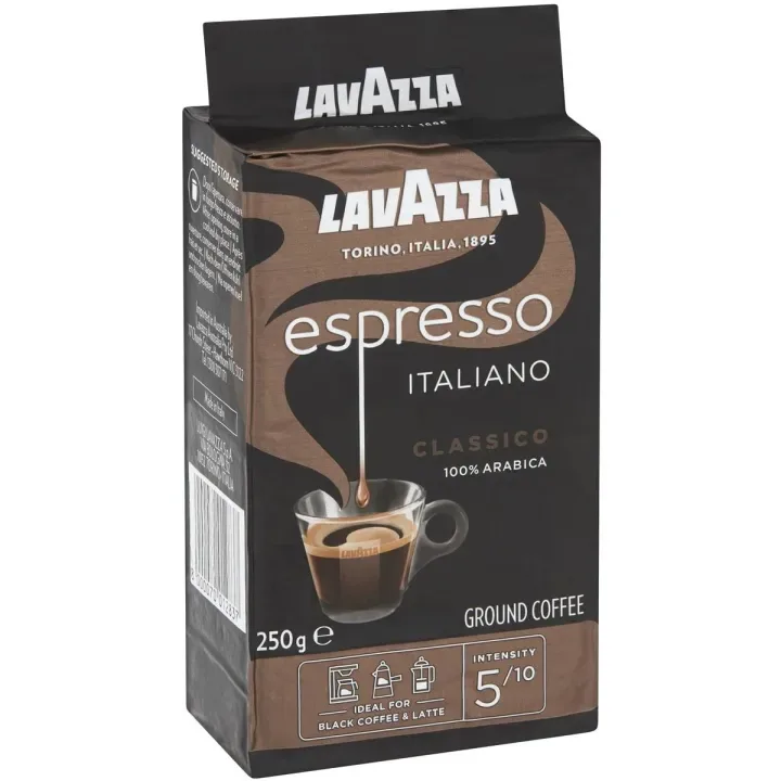Lavazza Espresso Italiano Classico Ground Coffee 250g Tin