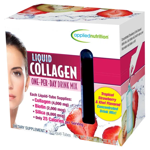 Applied Nutrition Liquid Collagen Drink Mix 4000 mg 30 Tubes