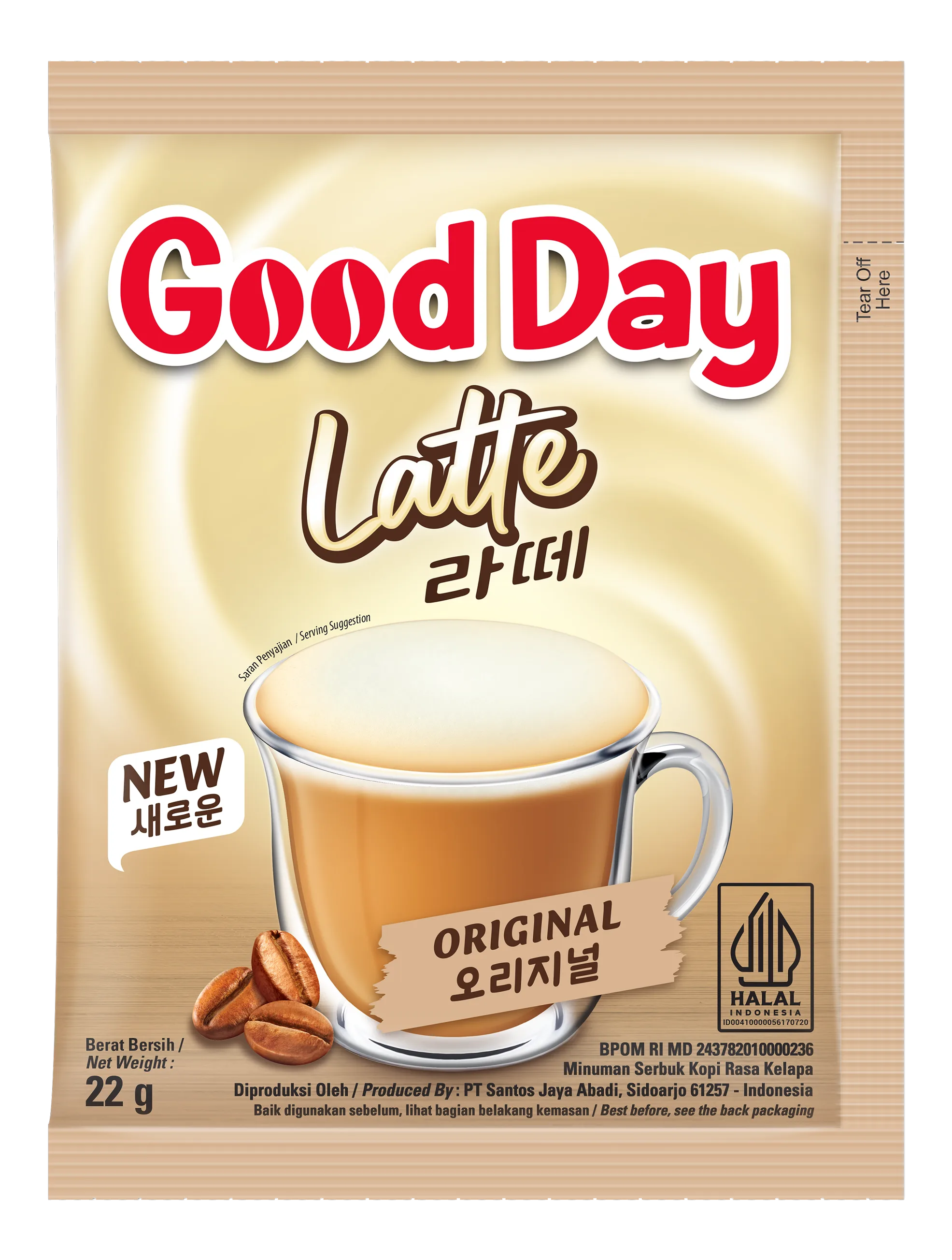 Good Day Latte Original 220g