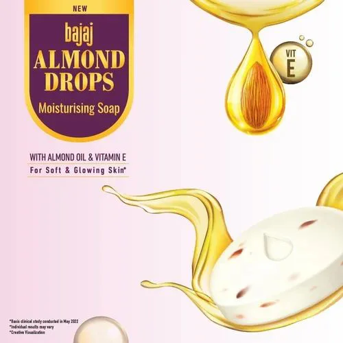 Bajaj Almond Drops Soap 125g