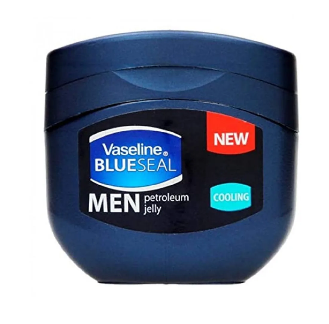 Vaseline Men's Fresh Blue Seal Petroleum Jelly