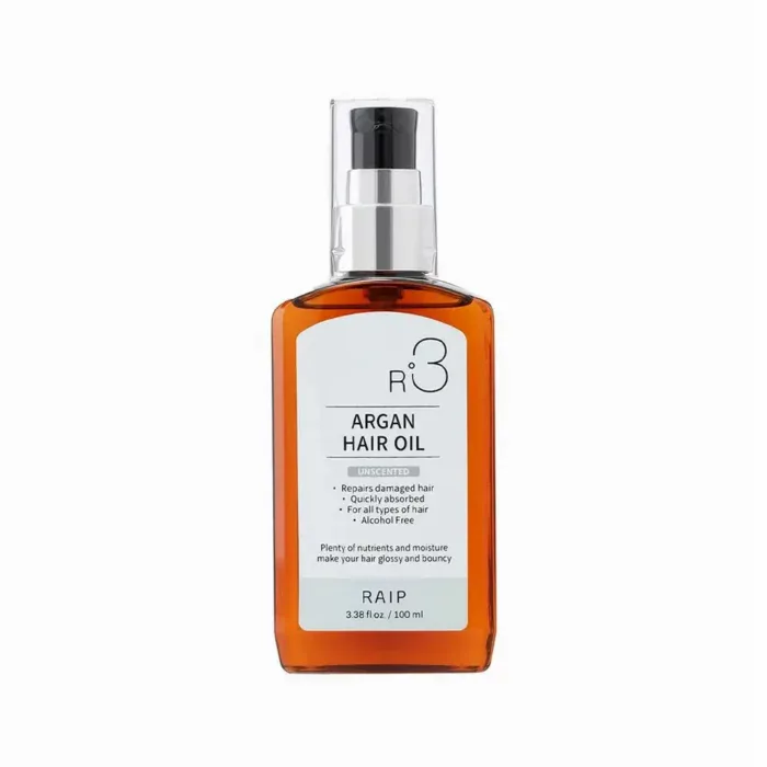 R3 Argan Unscented Hair Oil 100ml