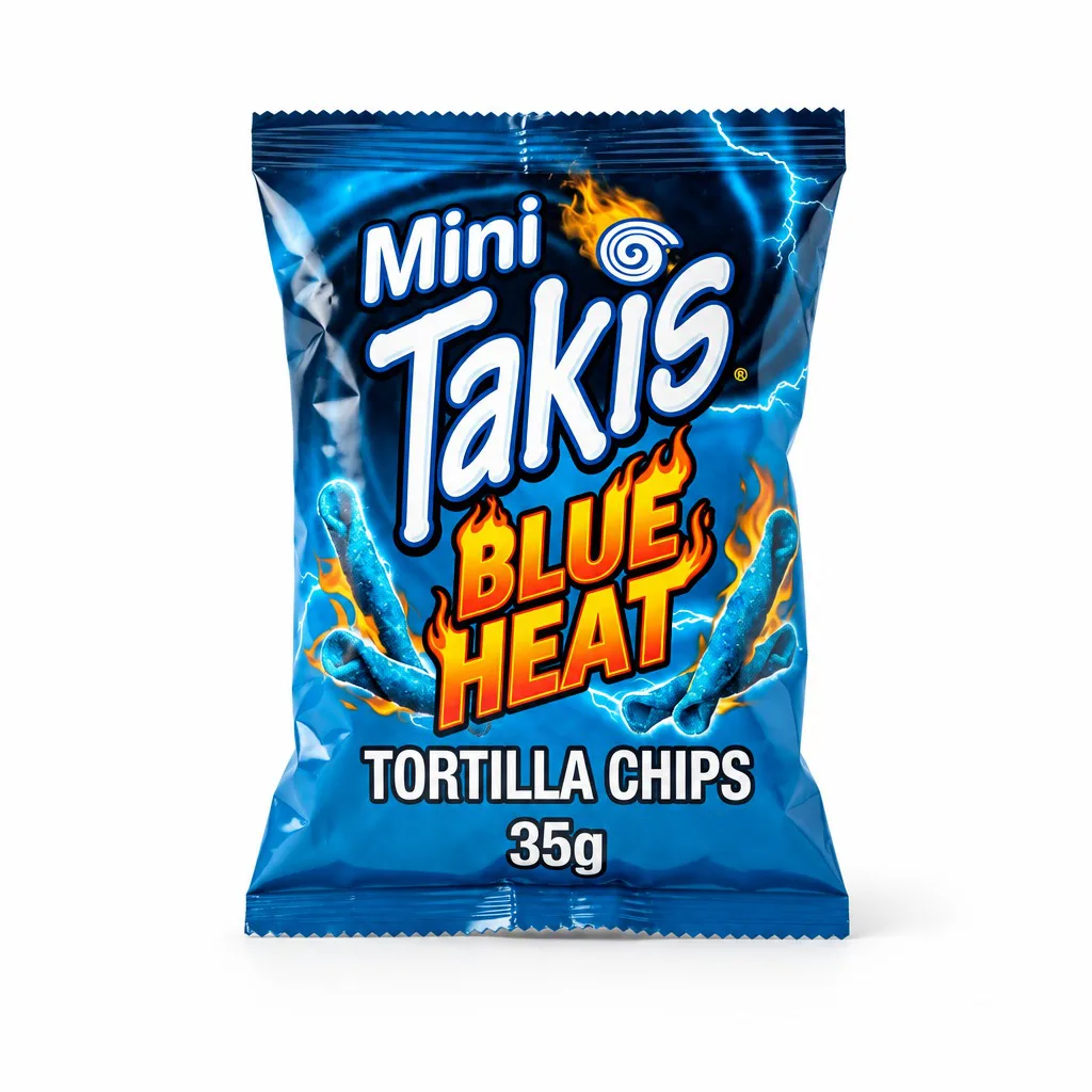 Mini Takis Blue Heat Tortilla Chips 35g