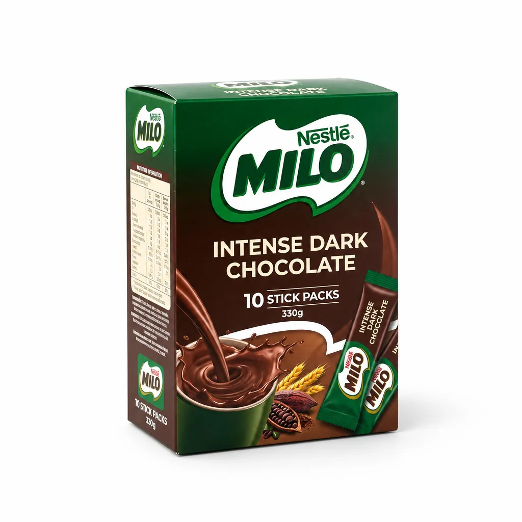 Nestle Milo Intense Dark Chocolate 10 Stick Packs 330g