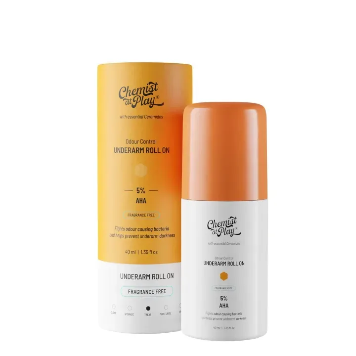 Chemist at Play 5% AHA Underarm Roll On 40ml