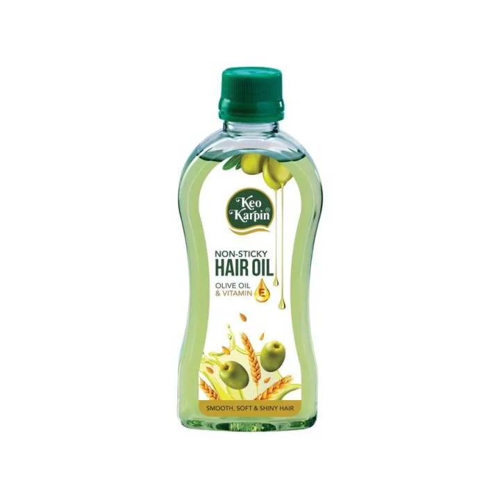Keo Karpin Non Sticky Hair Oil with Olive Oil and Vitamin E 300ml