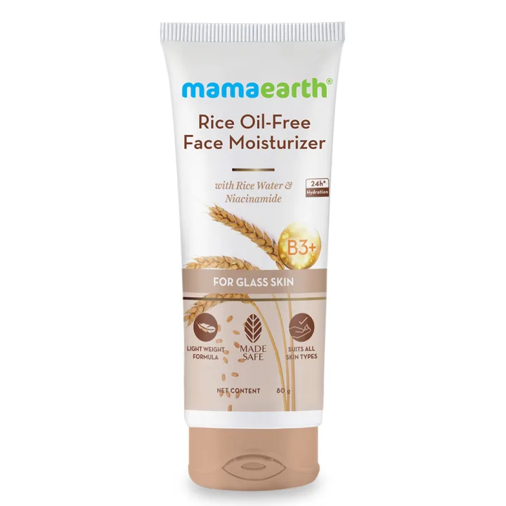 Mamaearth Rice Water Oil-Free Face Moisturizer 80ml