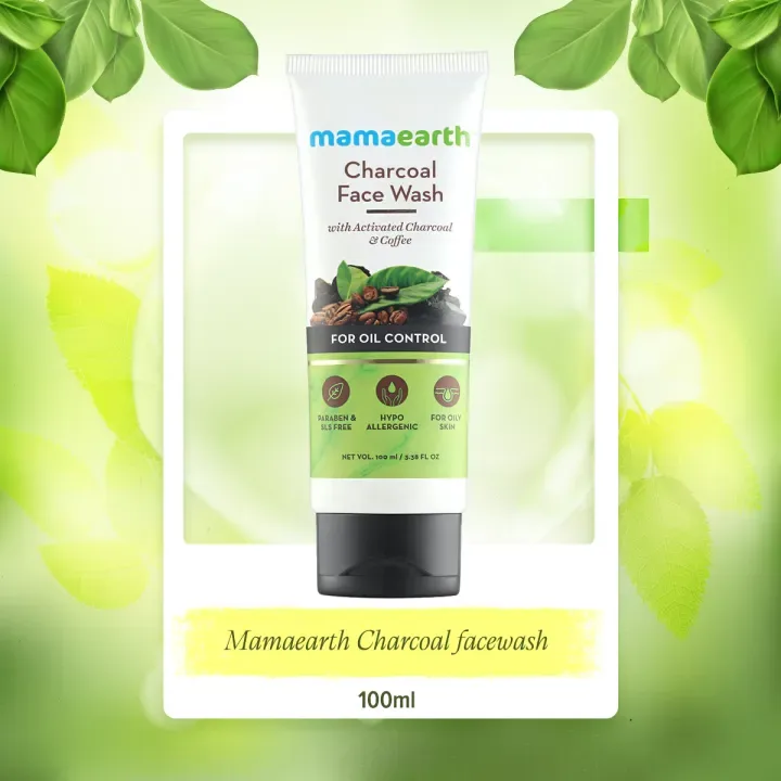 Mamaearth Charcoal Oil Control Face Wash 100ml