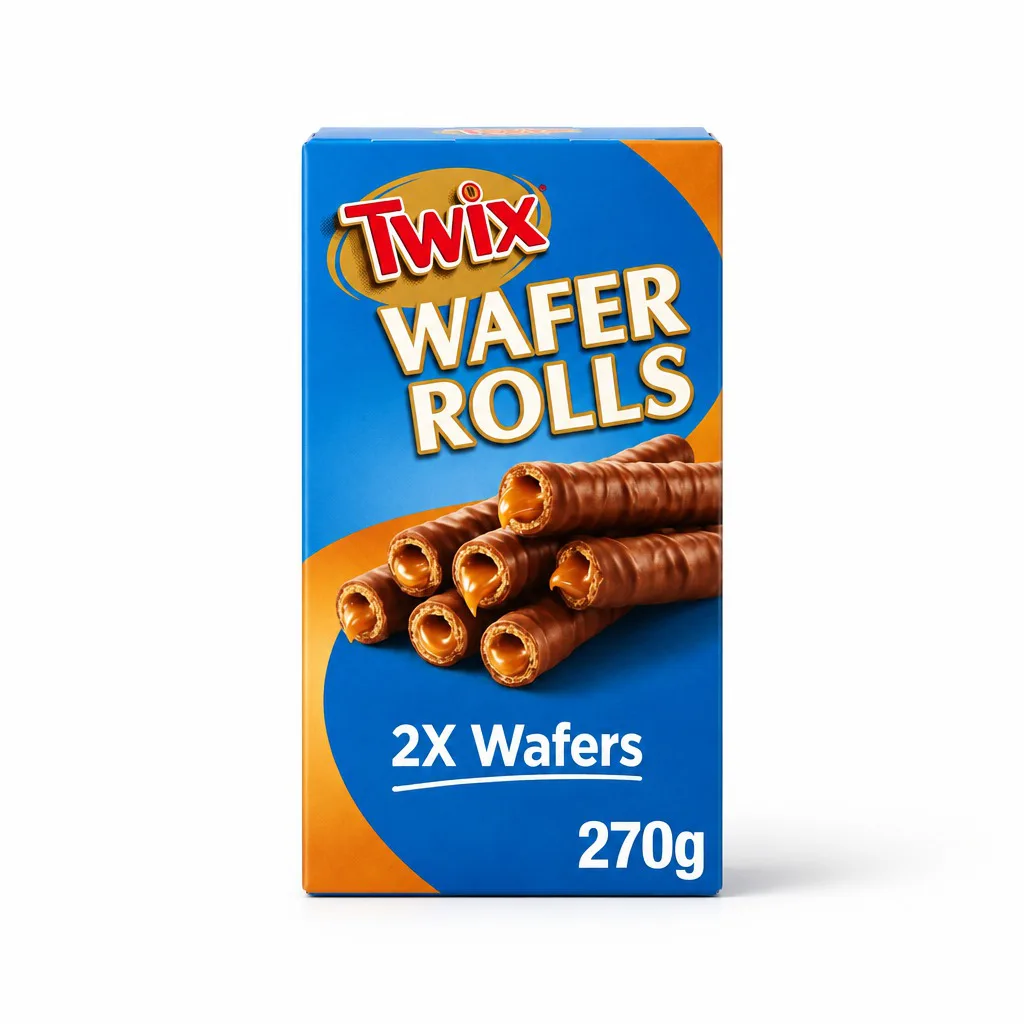 Twix Wafer Rolls 2X Wafers 270g
