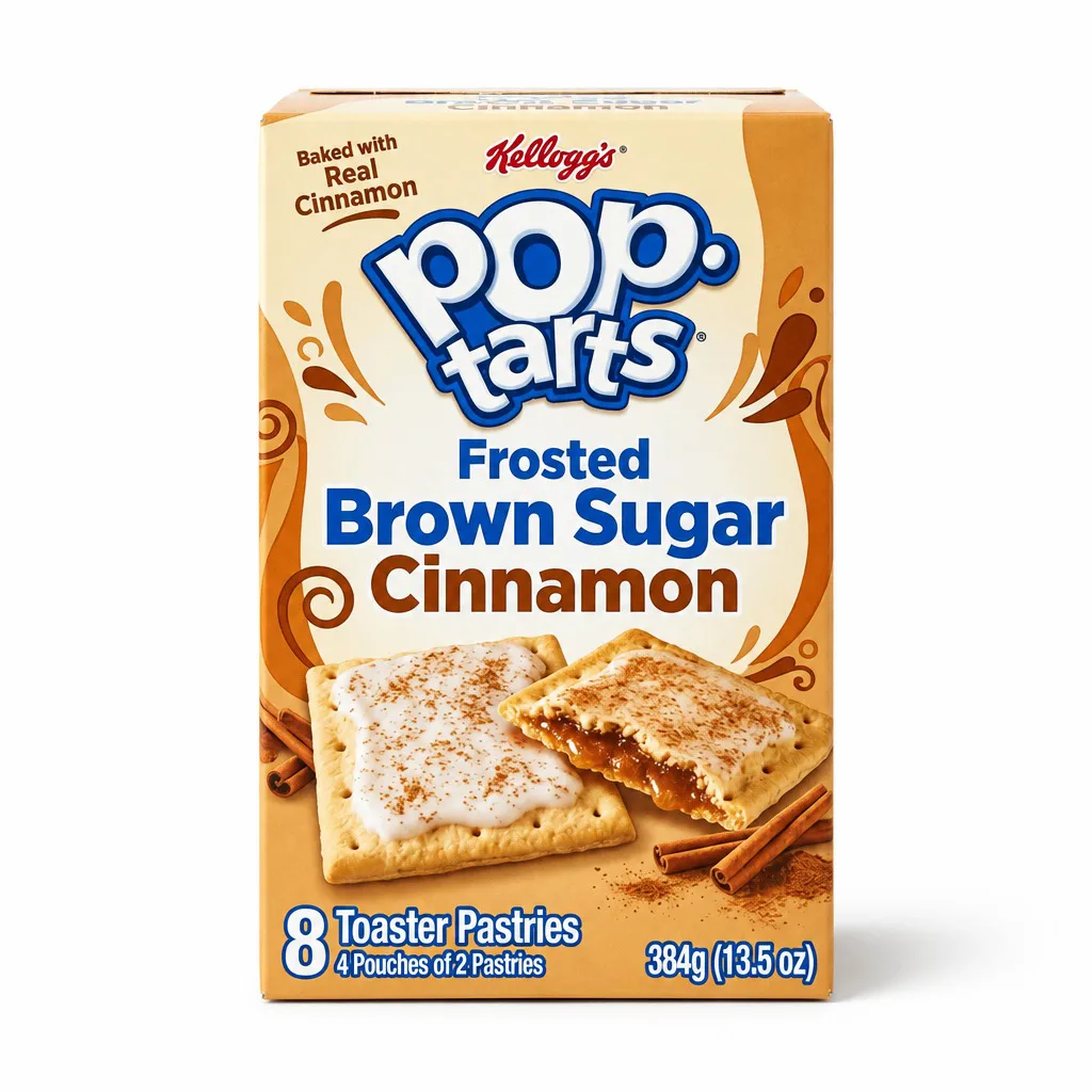 Pop-Tarts Frosted Brown Sugar Cinnamon 8 Toaster Pastries
