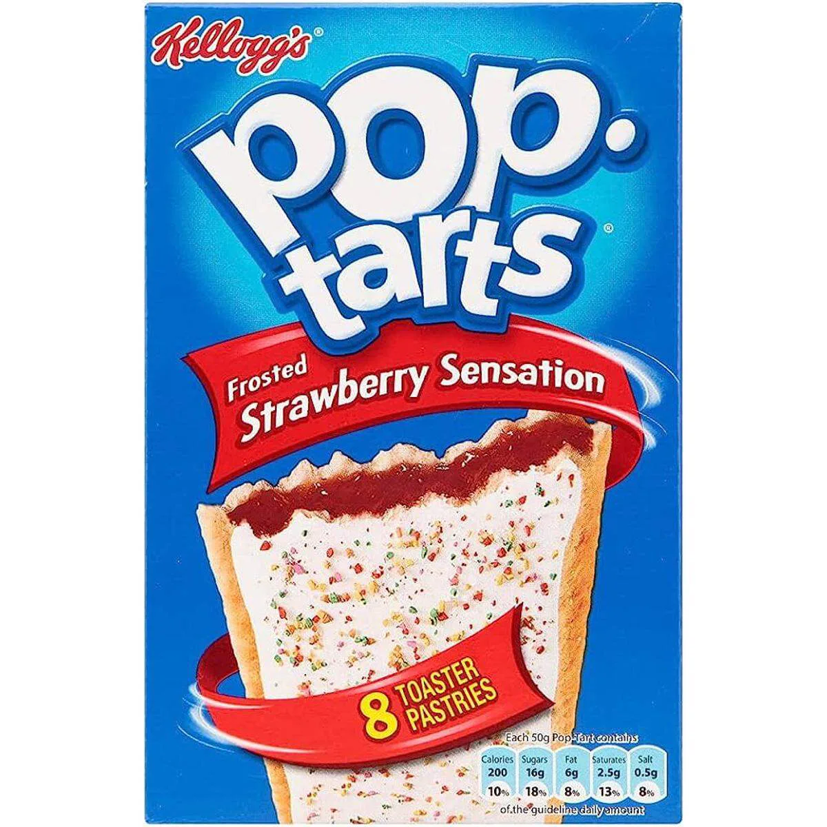 Pop Tarts Frosted Strawberry 8 Toaster Pastries