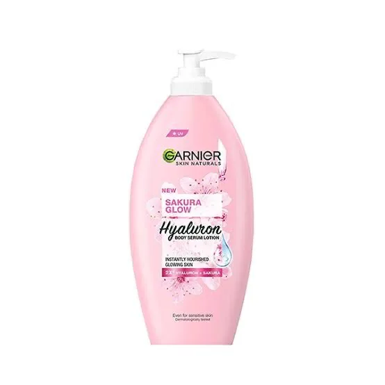 Garnier Sakura Glow Hyaluron Body Serum Lotion