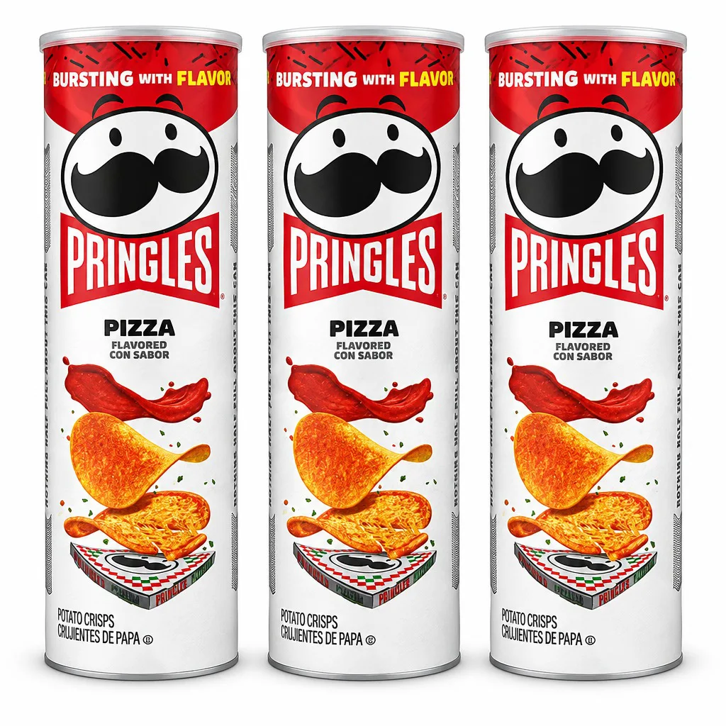 Pringles Pizza Potato Crisps 158 g