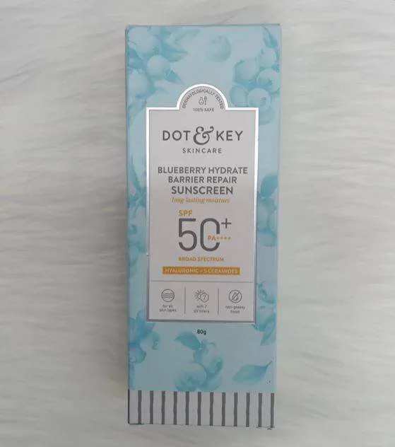 Dot&Key Blueberry Hydrate Barrier Repair Sunscreen Spf 50+